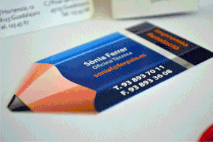 Diseño e impresión de tarjetas de visita